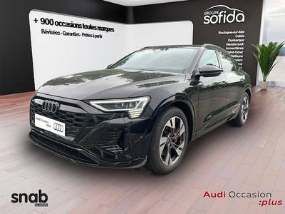 Noir mythe métallisé Occasion 2024 Audi Q8 Sportback e-tron S-Line SUV | 57 990 €