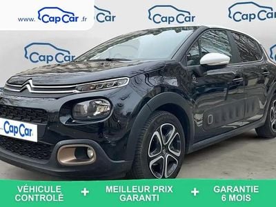 Noir Occasion 2019 Citroën C3 PureTech Citadine | 10 690 € (Super prix)