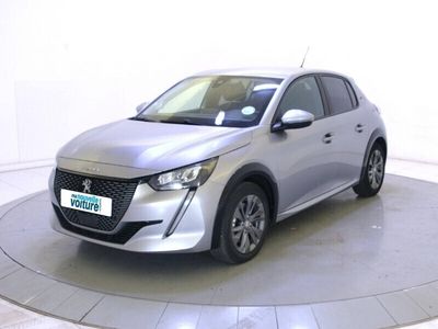 Gris Occasion 2021 Peugeot e-208 Citadine | 14 980 € (Prix juste)