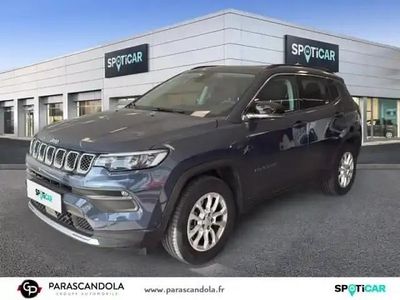 Blue shade métallisé Occasion 2021 Jeep Compass Limited SUV | 21 990 € (Prix juste)