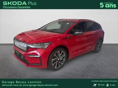 Rouge velvet métallisée premium Occasion 2024 Skoda Enyaq iV SportLine SUV | 49 990 €