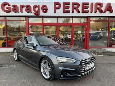 Gris Occasion 2017 Audi A5 S-Line Coupé | 28 900 € (Prix assez cher)