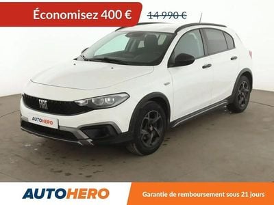 Occasion Fiat Tipo Cross 131 ch (96 kW) 2021 Blanc Berline