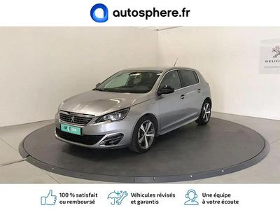 Gris Occasion 2017 Peugeot 308 GT-line Berline | 15 480 € (Prix assez cher)