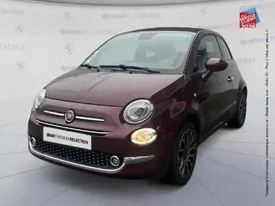Rouge Occasion 2020 Fiat 500C Star Cabriolet | 12 499 € (Prix juste)