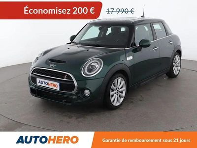 Vert Occasion 2019 Mini Cooper S Chili Citadine | 17 790 € (Bon prix)