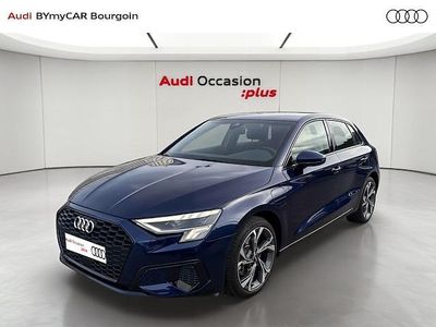 Occasion Audi A3 Sportback e-tron Design 150 ch (110 kW) 2023 Bleu navarre métallisé Citadine