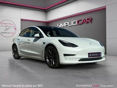 Blanc Occasion 2021 Tesla Model 3 Standard Range Plus Berline | 24 980 € (Prix juste)