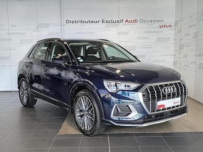 Bleu cosmos métallisé Occasion 2020 Audi Q3 Design SUV | 28 490 € (Prix assez cher)
