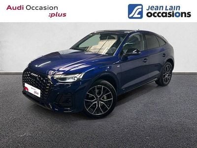 Bleu navarre métallisé Occasion 2022 Audi Q5 Sportback S-Line SUV | 51 390 € (Bon prix)