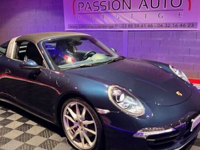 Bleu Occasion 2015 Porsche 911 Targa 4S Cabriolet | 125 999 €