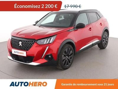 Rouge Occasion 2020 Peugeot 2008 GT-line SUV | 15 790 € (Bon prix)