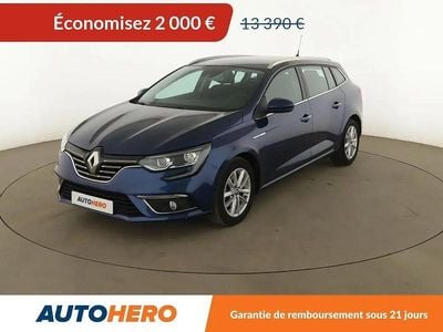 Occasion Renault Mégane GrandTour Intens 132 ch (97 kW) 2017 Bleu Break