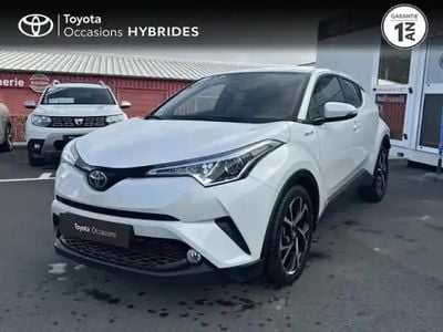 Blanc nacré biton Occasion 2018 Toyota C-HR Design SUV | 19 990 € (Prix assez cher)