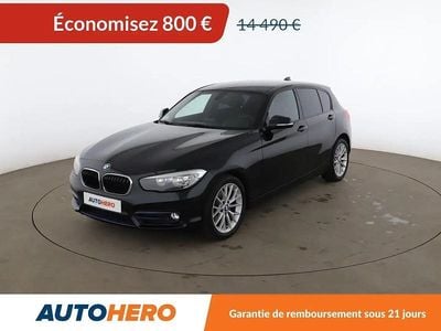 Occasion BMW 114 Sport Line 95 ch (69 kW) 2017 Noir Citadine