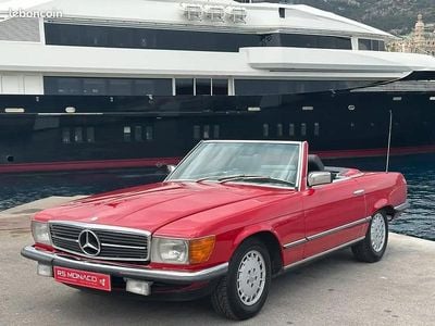 Occasion Mercedes SL500 241 ch (177 kW) 1982 Rouge Cabriolet