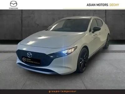 Ceramic white métallisé Occasion 2025 Mazda 3 Homura-Line Berline | 32 890 € (Prix cher)