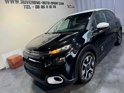Noir Occasion 2018 Citroën C3 Feel Citadine | 11 950 € (Prix assez cher)
