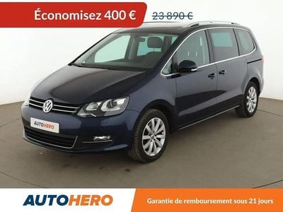 Bleu Occasion 2016 VW Sharan Monospace | 23 490 € (Bon prix)