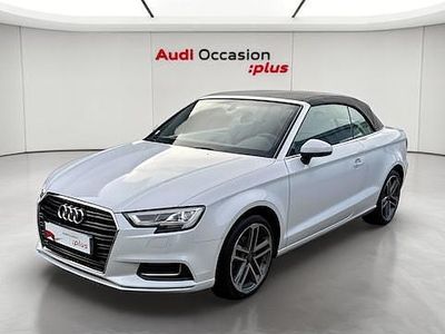 Occasion Audi A3 Cabriolet Design 150 ch (110 kW) 2019 Blanc glacier métallisé Cabriolet
