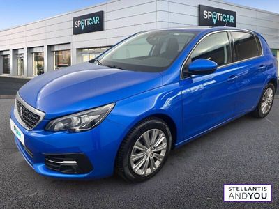 Occasion Peugeot 308 Allure 130 ch (95 kW) 2021 Bleu Berline