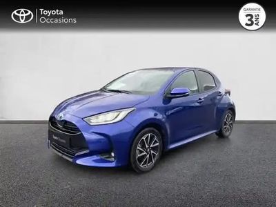 Bleu kyanite (m) Occasion 2023 Toyota Yaris Hybrid Design Berline | 19 900 € (Prix juste)