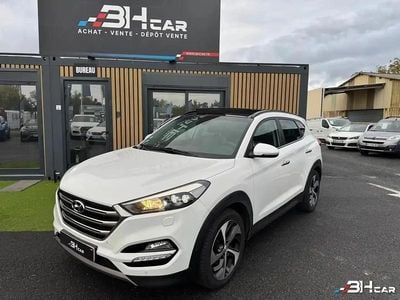 Blanc Occasion 2017 Hyundai Tucson SUV | 11 990 € (Prix assez cher)