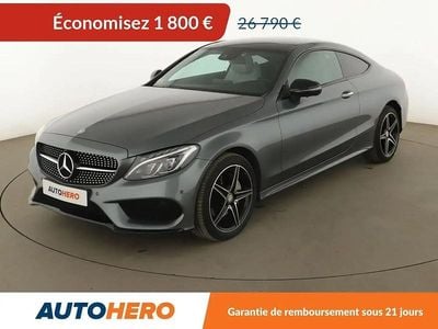 Gris Occasion 2016 Mercedes C220 Coupé | 24 990 € (Prix juste)