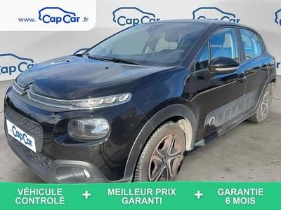 Noir Occasion 2020 Citroën C3 PureTech Citadine | 10 590 € (Bon prix)