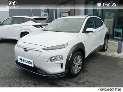 Chalk white Occasion 2020 Hyundai Kona SUV | 21 990 € (Prix cher)