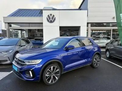 Bleu lapiz métallisée Occasion 2025 VW T-Roc R-line SUV | 34 990 € (Prix assez cher)