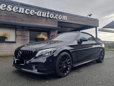 Noir Occasion 2019 Mercedes C220 AMG line Cabriolet | 36 900 € (Prix cher)