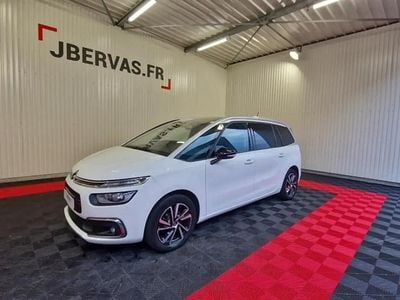 Blanc Occasion 2021 Citroën C4 SpaceTourer Shine Monospace | 17 990 € (Prix assez cher)