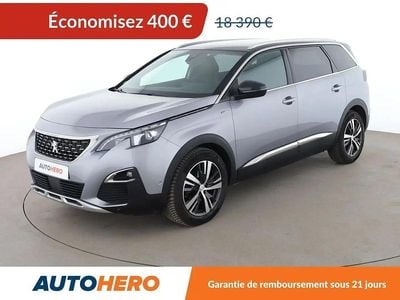 Gris Occasion 2018 Peugeot 5008 GT-line SUV | 17 990 € (Prix juste)