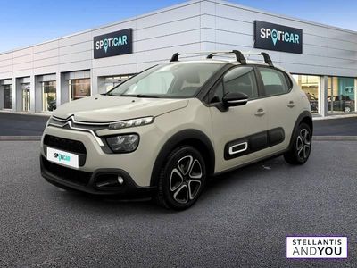 Beige Occasion 2021 Citroën C3 Feel Citadine | 11 290 € (Prix juste)