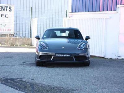 Occasion Porsche 718 Cayman 349 ch (256 kW) 2016 Gris Coupé