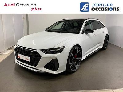 Occasion Audi RS6 Design 600 ch (441 kW) 2021 Blanc glacier métallisé Break