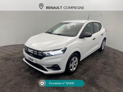 Blanc Occasion 2024 Dacia Sandero Essentiel Citadine | 13 990 € (Bon prix)