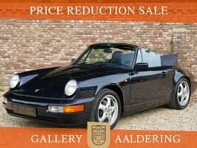 Bleu Occasion 1991 Porsche 911 Carrera Cabriolet Cabriolet | 71 500 €