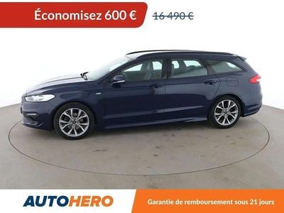 Bleu Occasion 2019 Ford Mondeo ST-Line Break | 15 890 € (Bon prix)