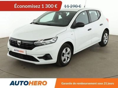 Blanc Occasion 2022 Dacia Sandero Essentiel Citadine | 9 990 € (Bon prix)