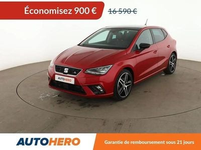 Rouge Occasion 2018 Seat Ibiza FR Citadine | 15 690 € (Super prix)