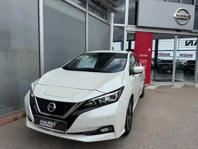 Blanc Occasion 2021 Nissan Leaf Tekna Citadine | 12 900 € (Prix juste)