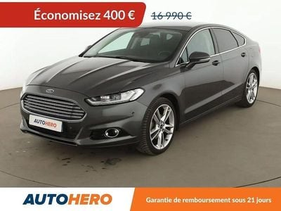 Gris Occasion 2017 Ford Mondeo Titanium Berline | 16 590 € (Prix juste)
