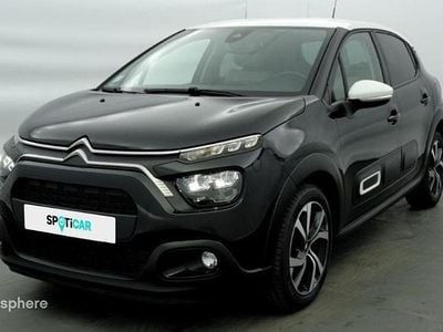 Noir Occasion 2022 Citroën C3 Shine Citadine | 13 480 € (Prix juste)