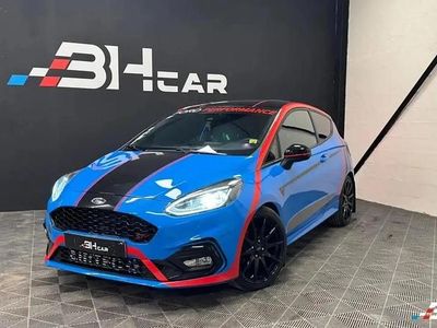 Bleu Occasion 2021 Ford Fiesta ST Berline | 23 390 € (Prix assez cher)