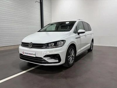 Blanc Occasion 2018 VW Touran Highline Monospace | 20 950 € (Prix juste)