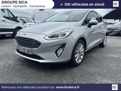 Occasion Ford Fiesta Titanium 2018 Gris lunaire Berline