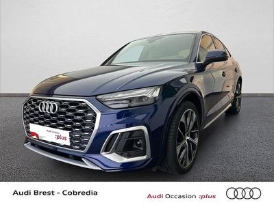 Bleu navarre métallisé Occasion 2022 Audi Q5 S-Line SUV | 43 990 € (Prix juste)