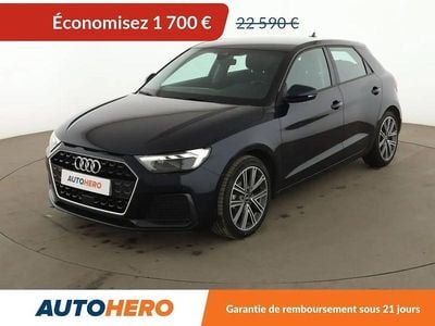 Bleu Occasion 2021 Audi A1 Advanced Plus Citadine | 20 890 € (Prix juste)